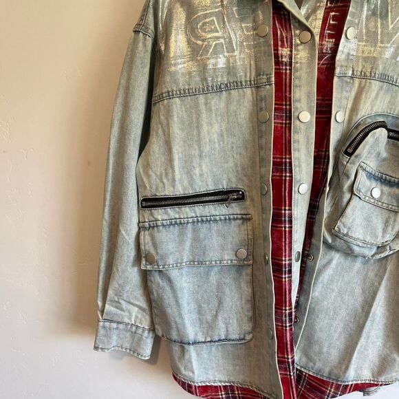 NWT Galita small Oversized denim jacket - Picture 4 of 6